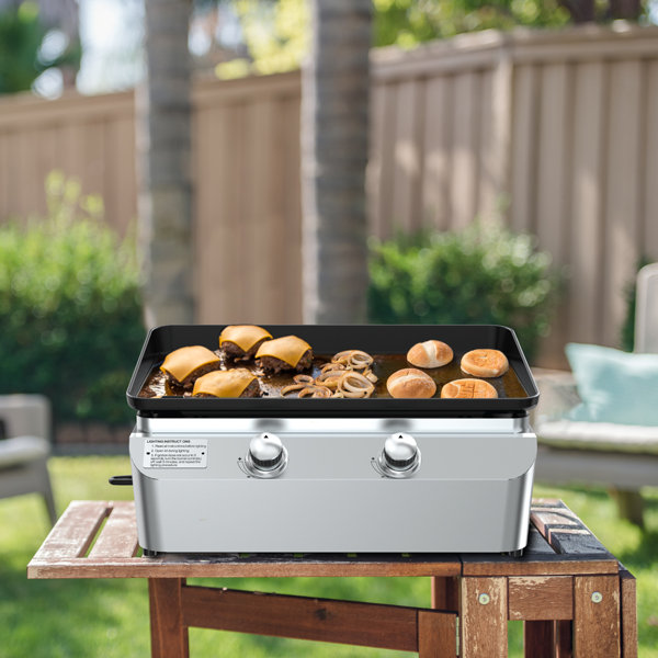 Nexgrill 2Burner Propane Flat Top Griddle Wayfair Canada